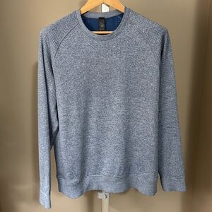 Lululemon Engineered Warmth Long-Sleeve Crew | Starch Blue - Size M